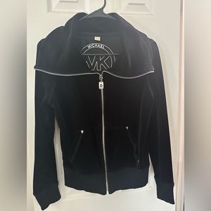 Michael Kors Black Zip Up
